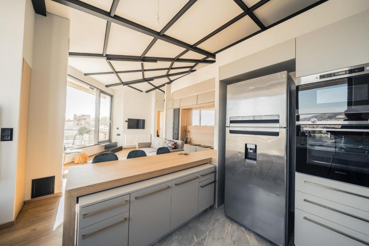 Sky Apartment Athen Exterior foto