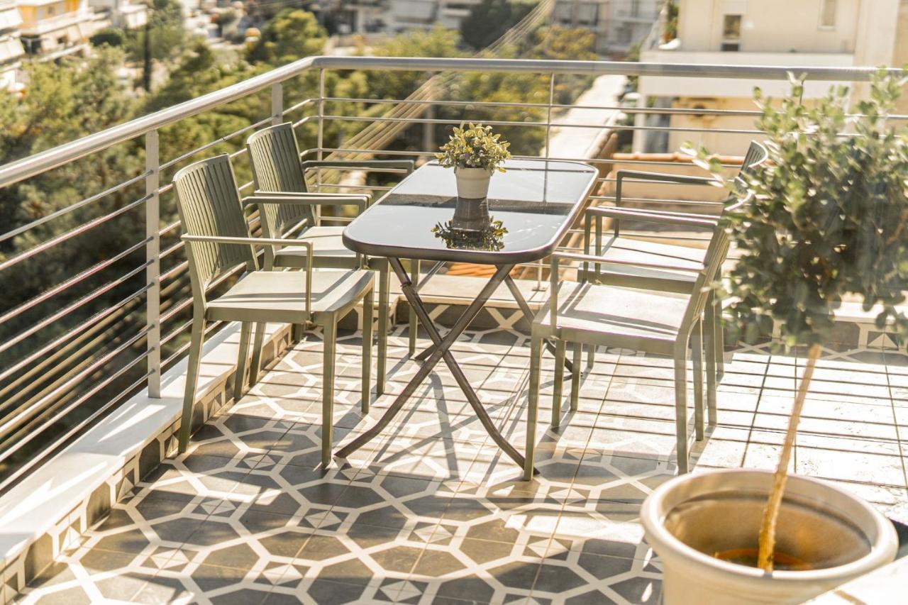 Sky Apartment Athen Exterior foto