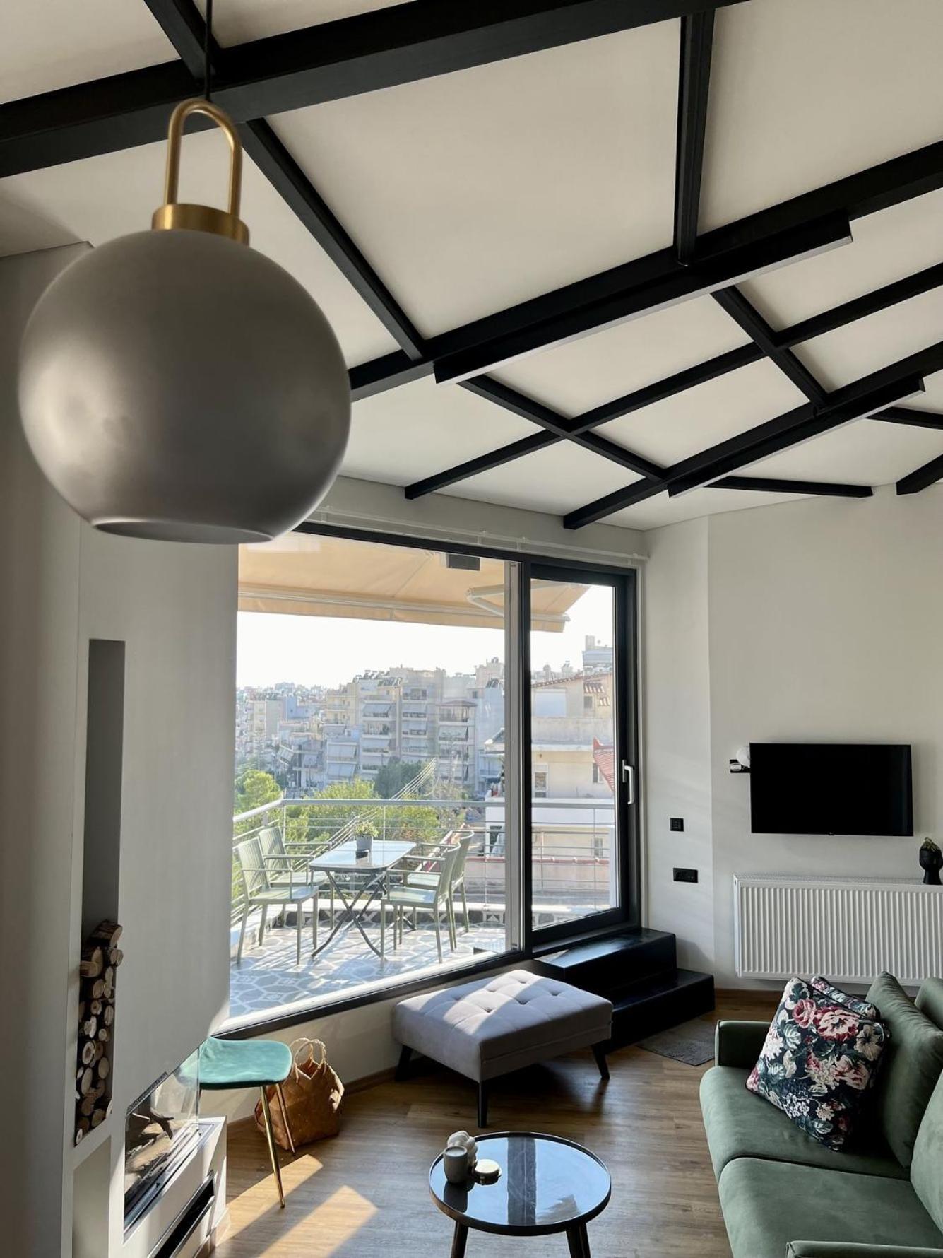 Sky Apartment Athen Exterior foto