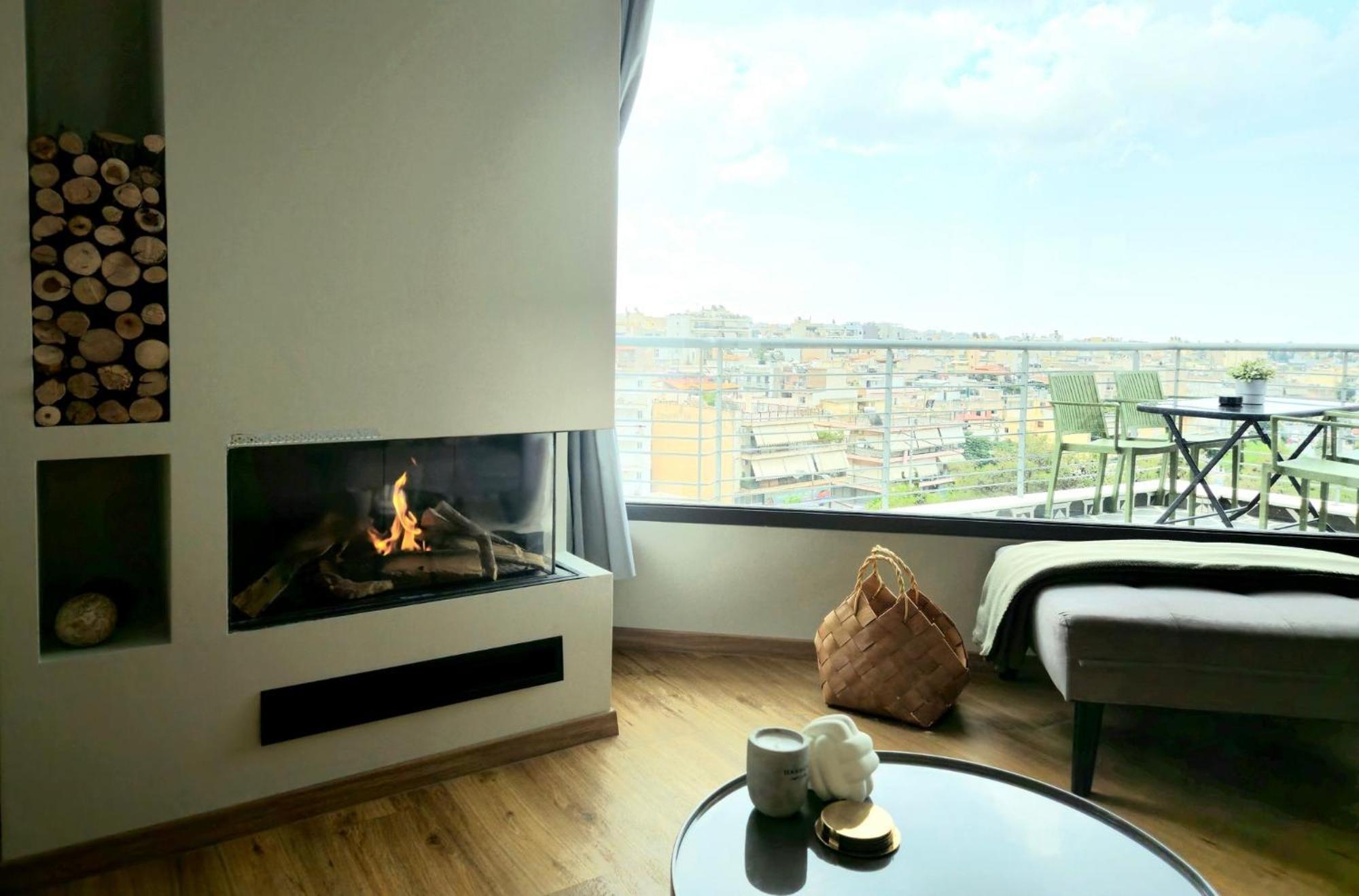Sky Apartment Athen Exterior foto