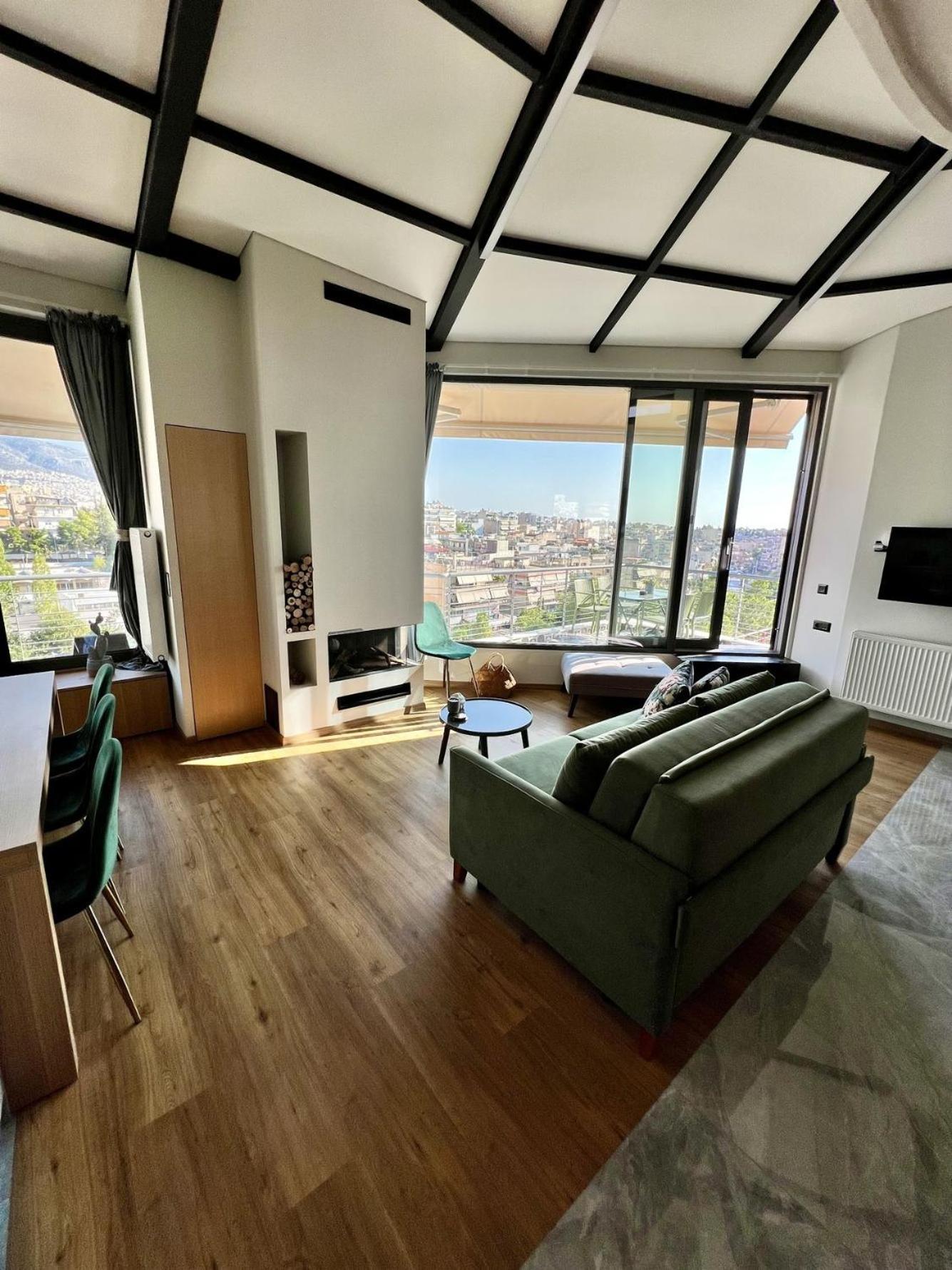 Sky Apartment Athen Exterior foto